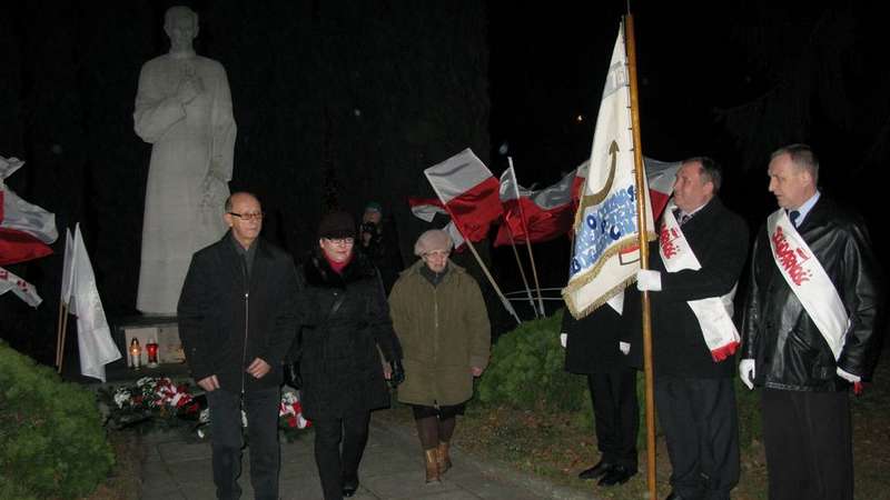 Zdjęcie z obchodów rocznicy stanu wojennego - Jarosław 2014
